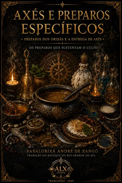 Capa do livro Axés e Preparos Específicos
