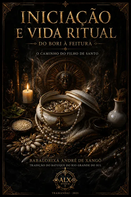 Capa do livro Iniciação e Vida Ritual