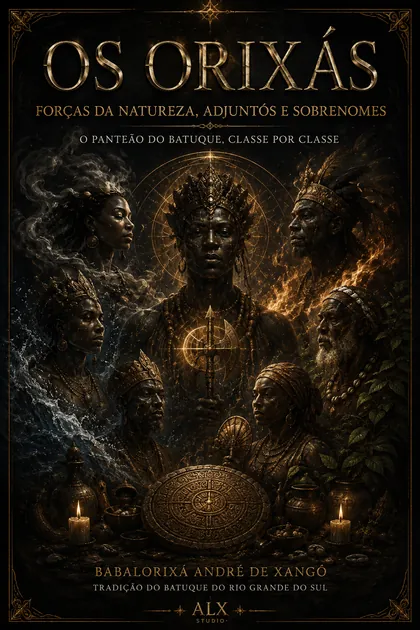 Capa do livro Os Orixás