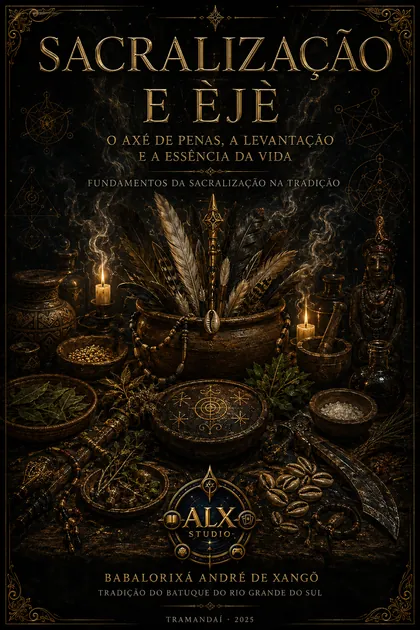 Capa do livro Sacralização e Èjè
