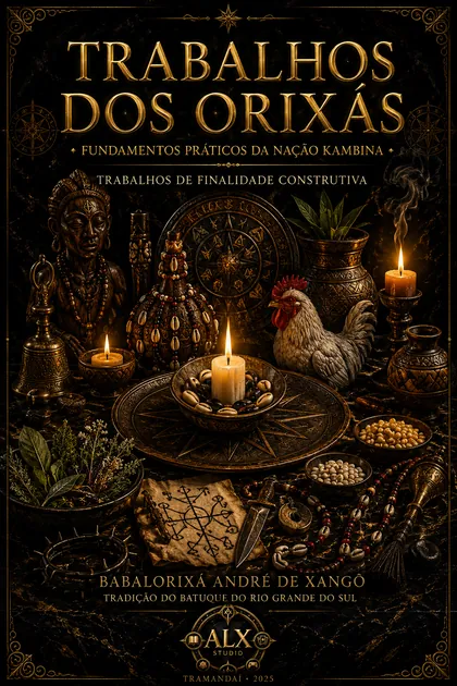 Capa do livro Trabalhos dos Orixás